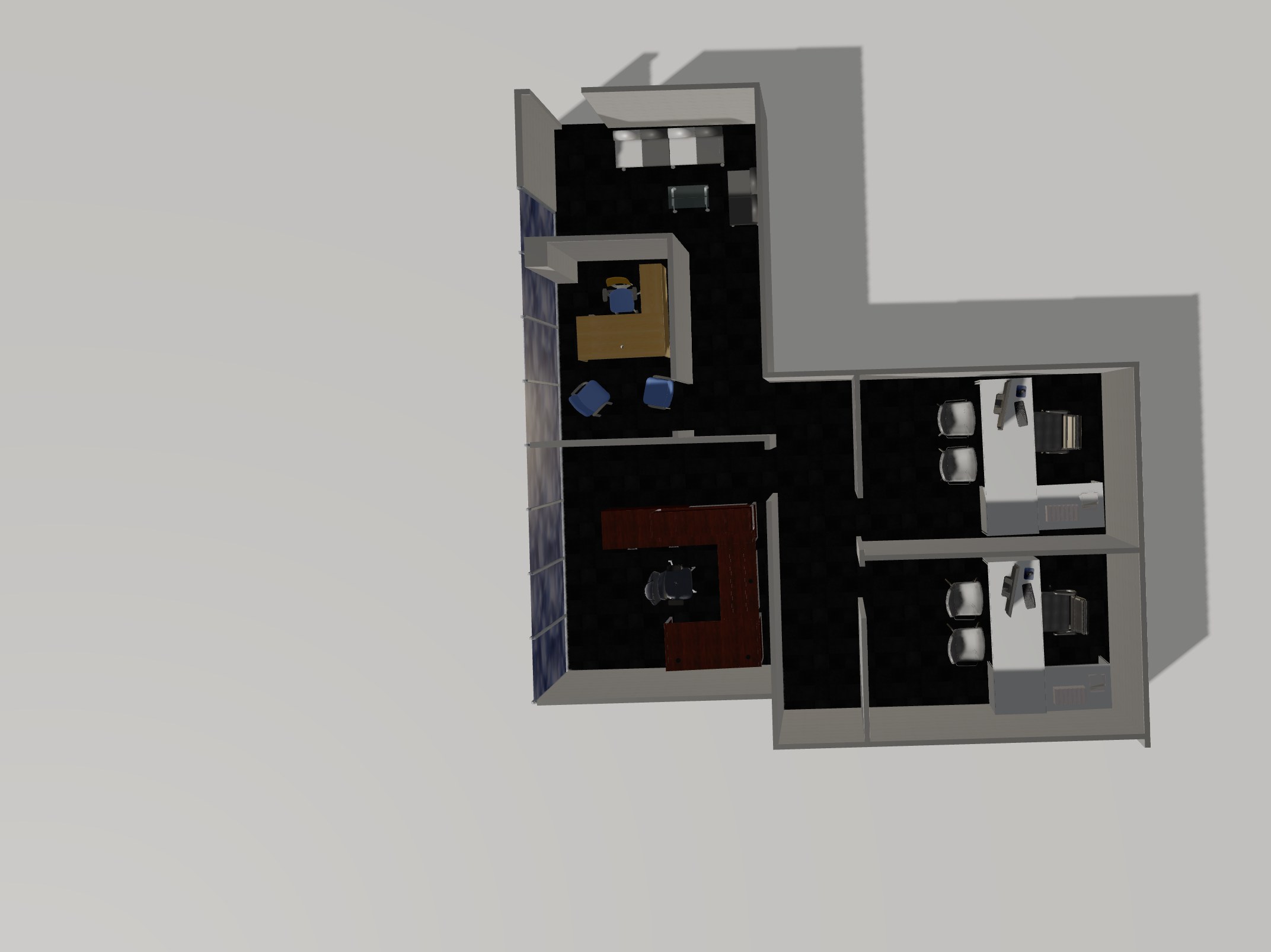 Furnished 3D-tour still of Suite 217 at 11104 West Airport Blvd