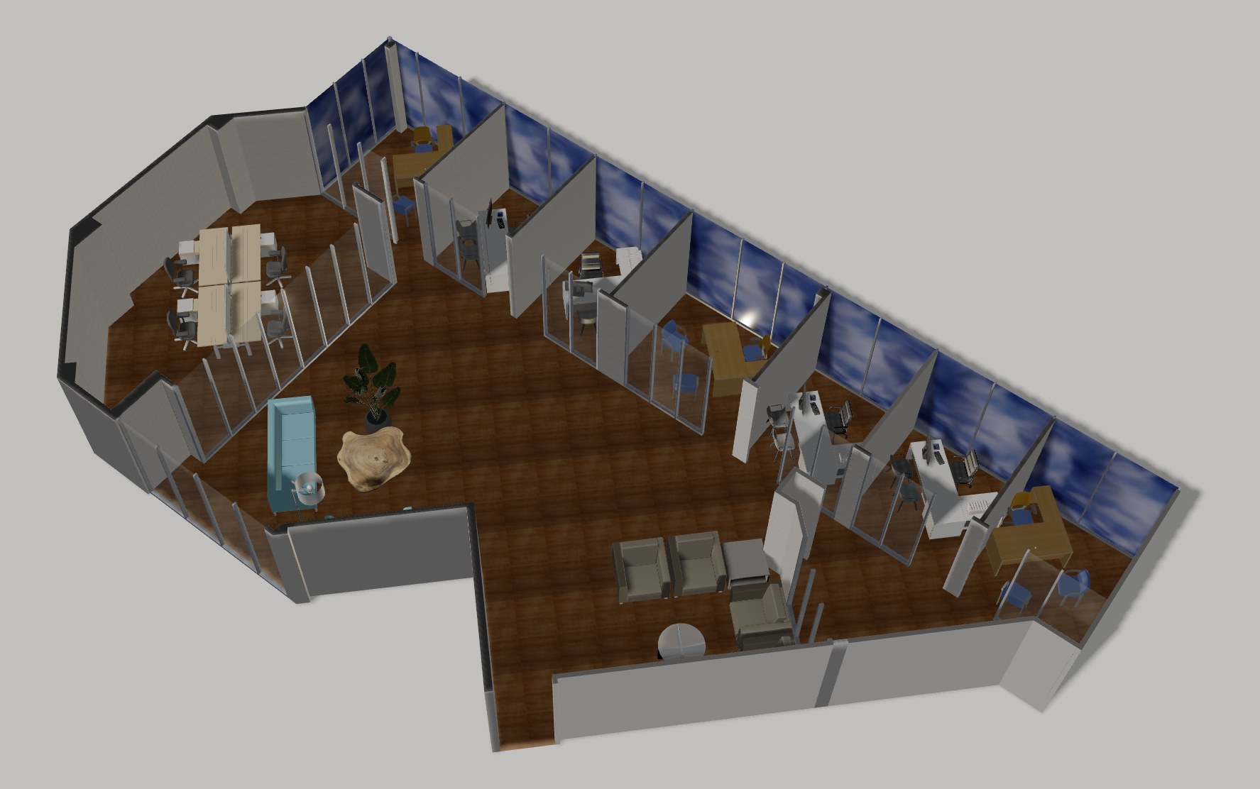 Furnished 3D-tour still of Suite 485 at 11111 Wilcrest Green