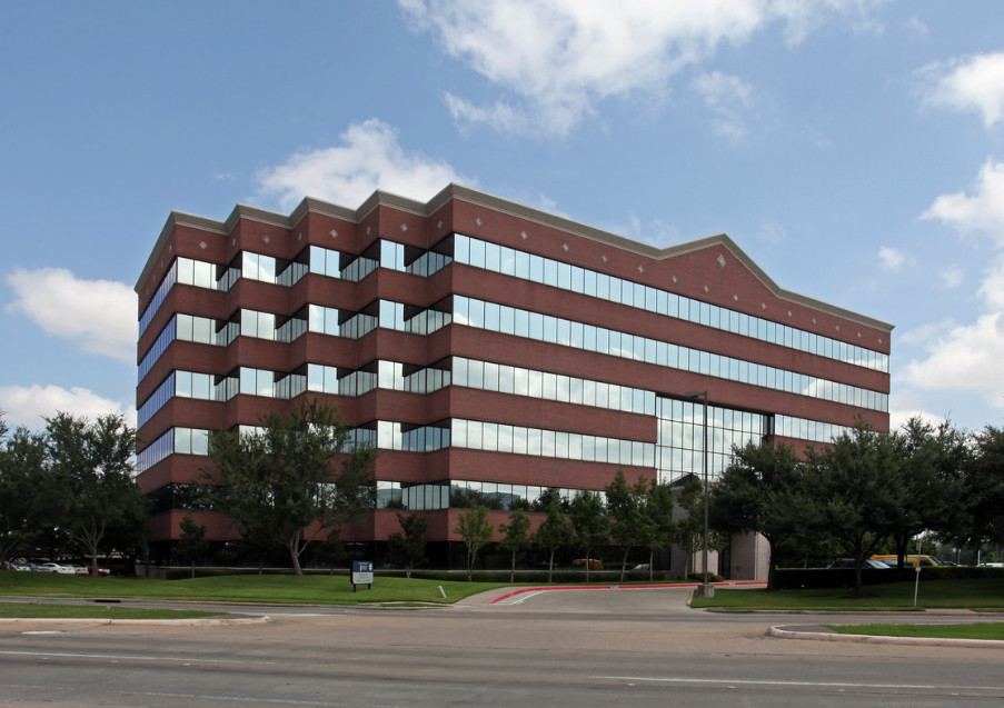 Exterior of the 11200 Richmond Ave office building