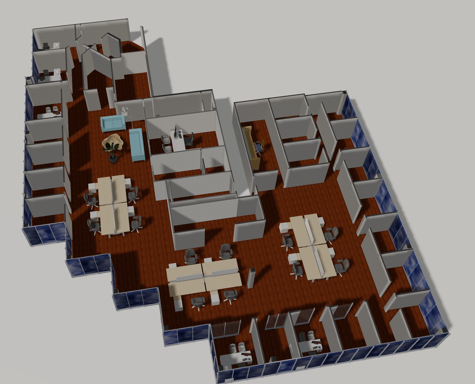 Furnished 3D-tour still of Suite 300 at 11200 Richmond Ave
