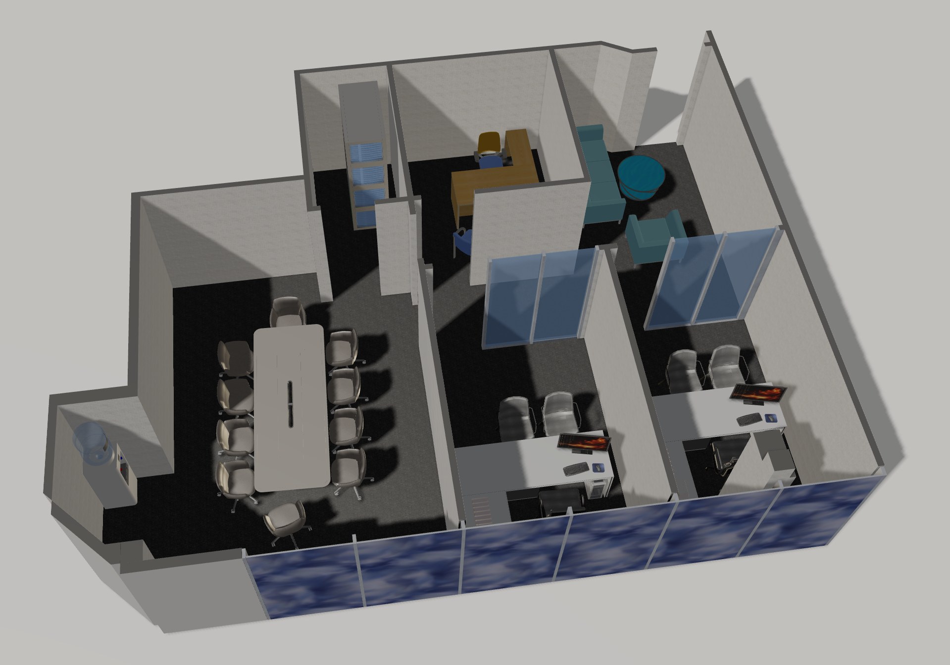 Furnished 3D-tour still of Suite 210 at 800 Wilcrest Dr